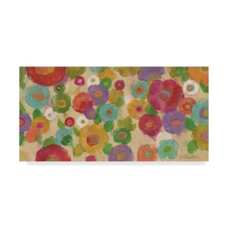 Trademark Fine Art Bohemian Bouquet I by Silvia Vassileva, 10x19-Inch Fine Art, Multicolor
